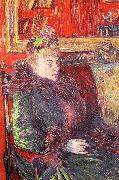  Henri  Toulouse-Lautrec Madame de Gortzikoff oil painting on canvas